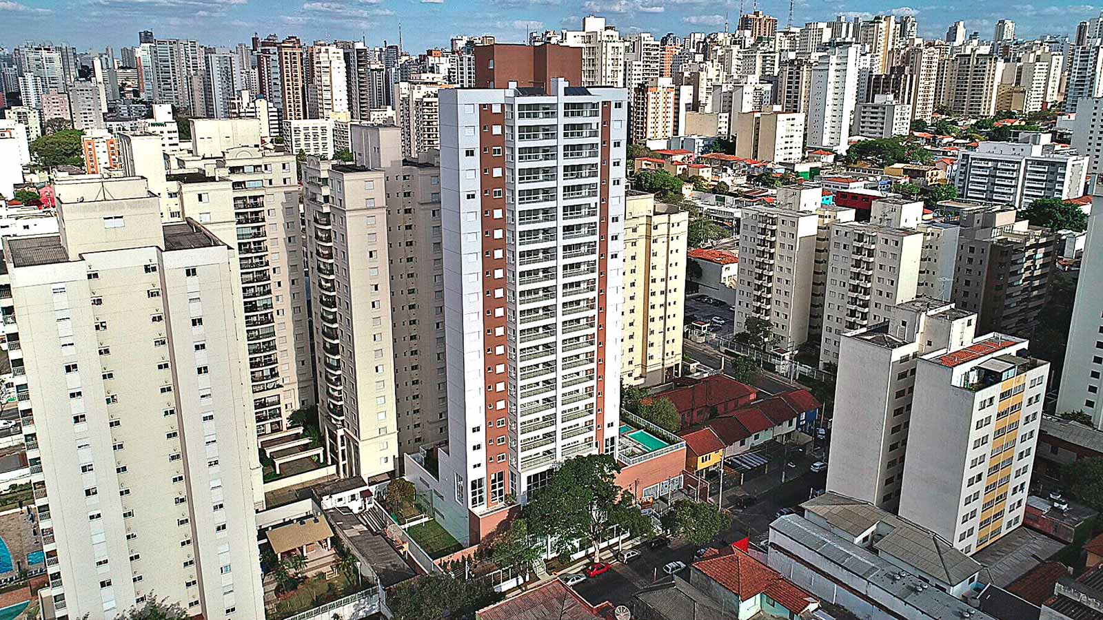 Vista da fachada