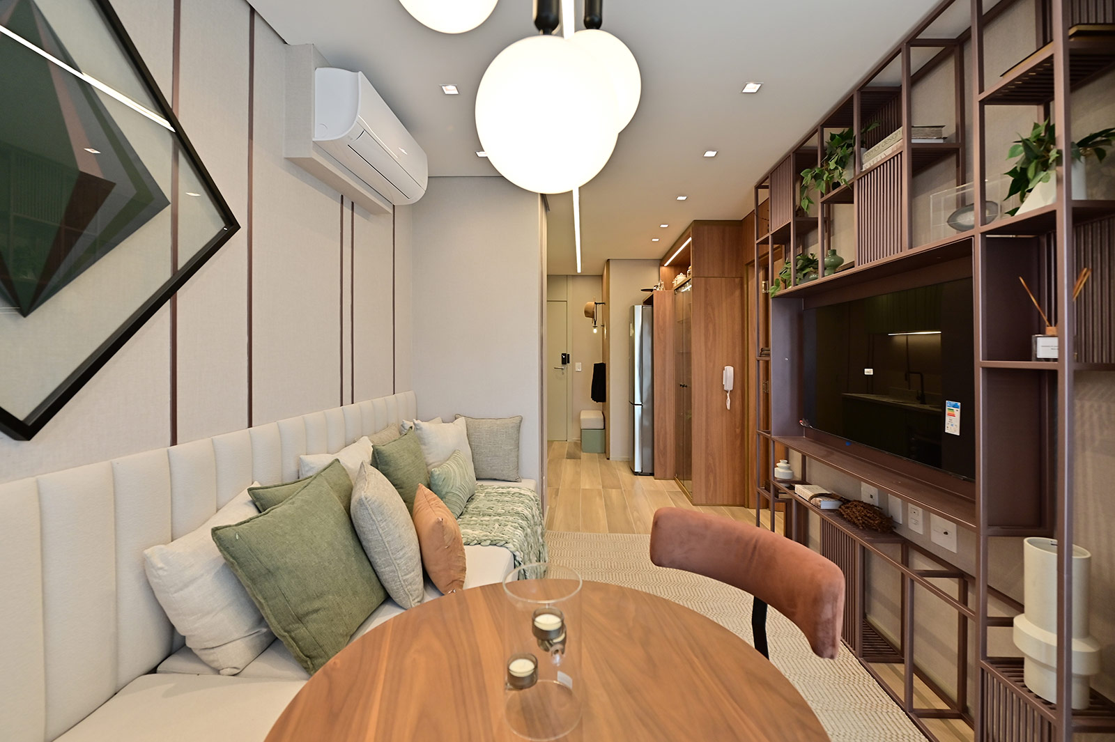 SUGESTÃO DE DECORAÇÃO, ENTREGUE CONFORME A PLANTA DE CONTRATO E MEMORIAL DESCRITIVO.