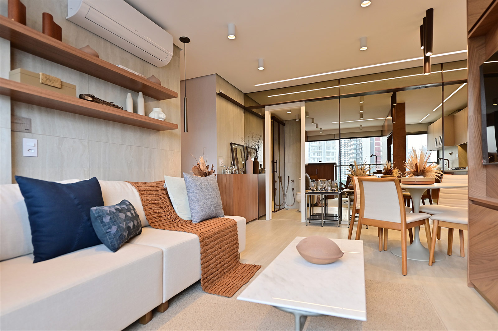 SUGESTÃO DE DECORAÇÃO, ENTREGUE CONFORME A PLANTA DE CONTRATO E MEMORIAL DESCRITIVO.