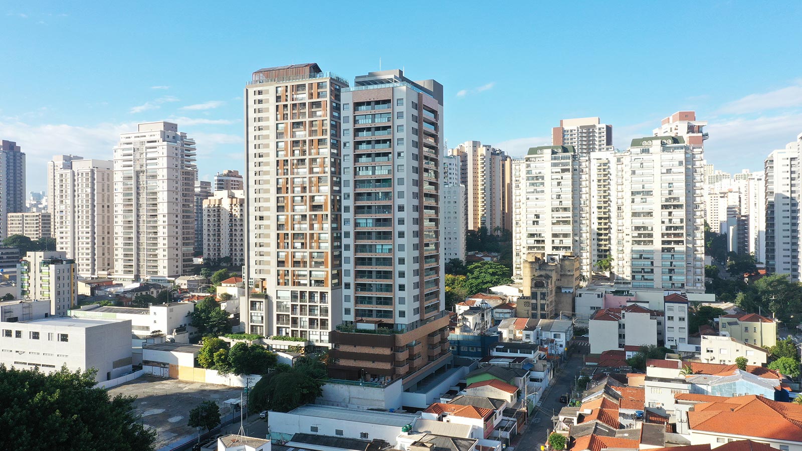 Vista da fachada